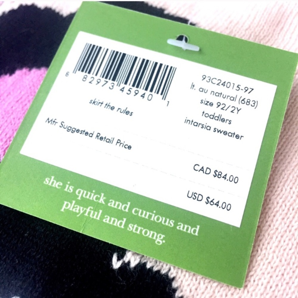 🌸Host Pick🌸New Kate Spade Toddler Sweater - Picture 6 of 8